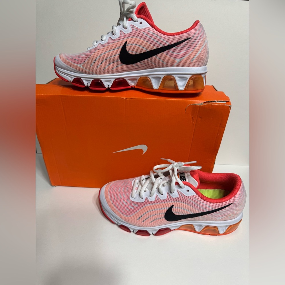 Nike Women's Athletic Shoes - Orange and White